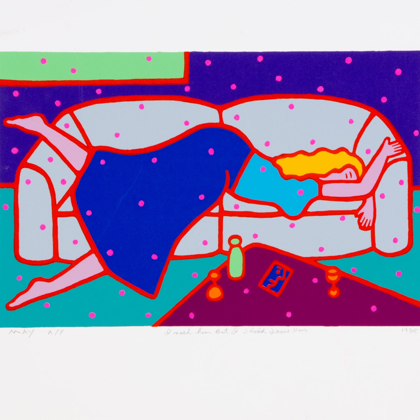 1984 Screen Print by Dan May