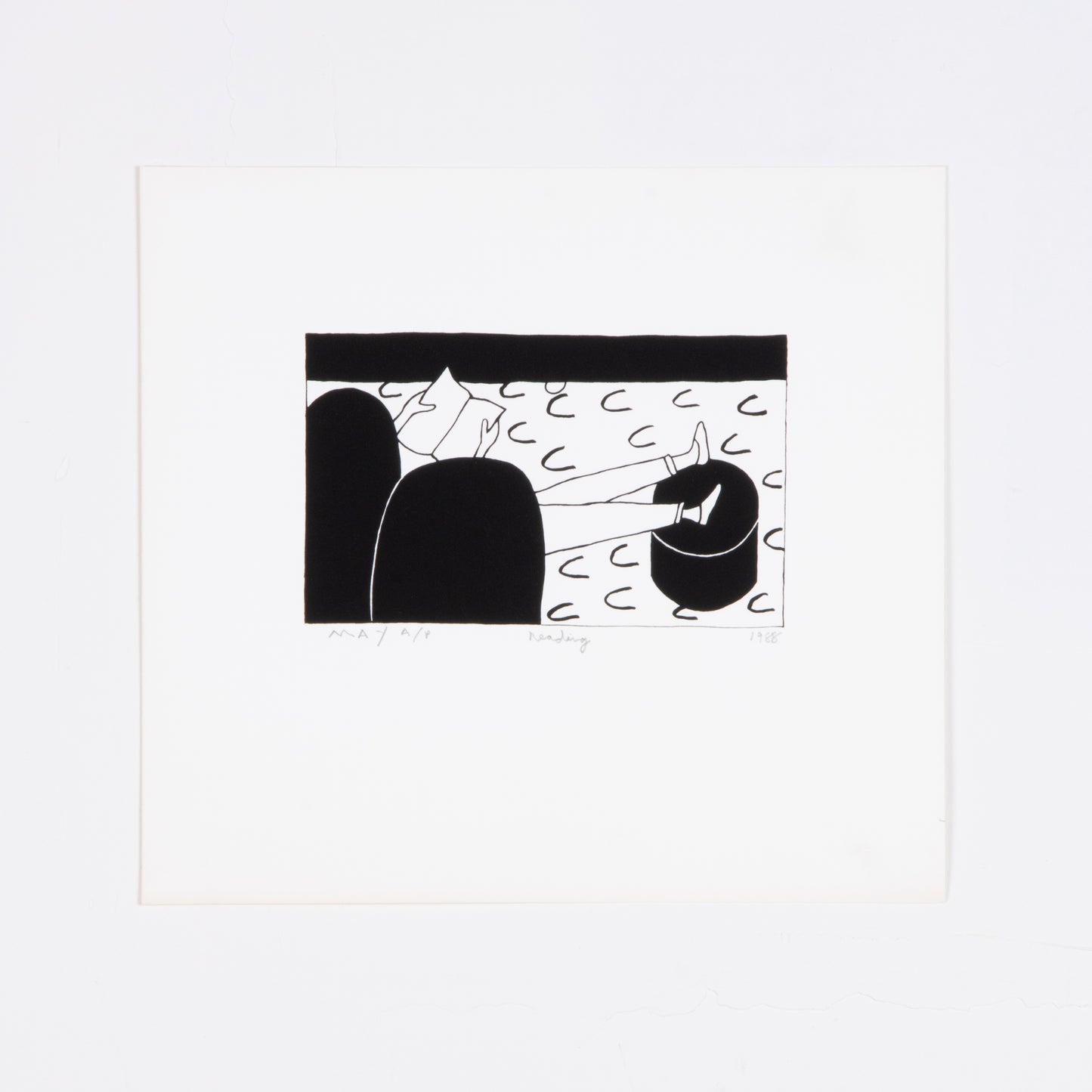 1988 "Reading" by Dan May