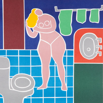 1984 "After a Bath" by Dan May