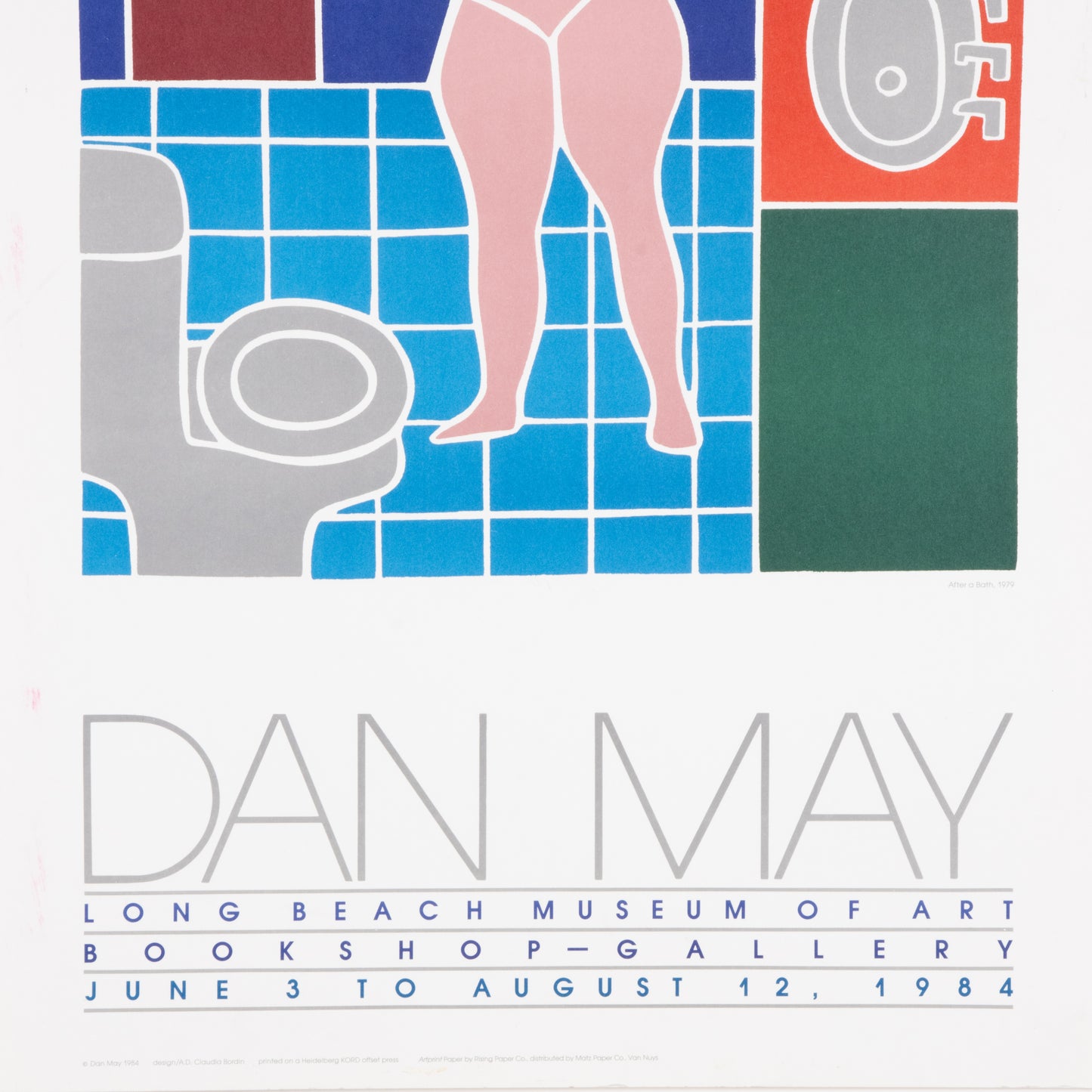 1984 "After a Bath" by Dan May