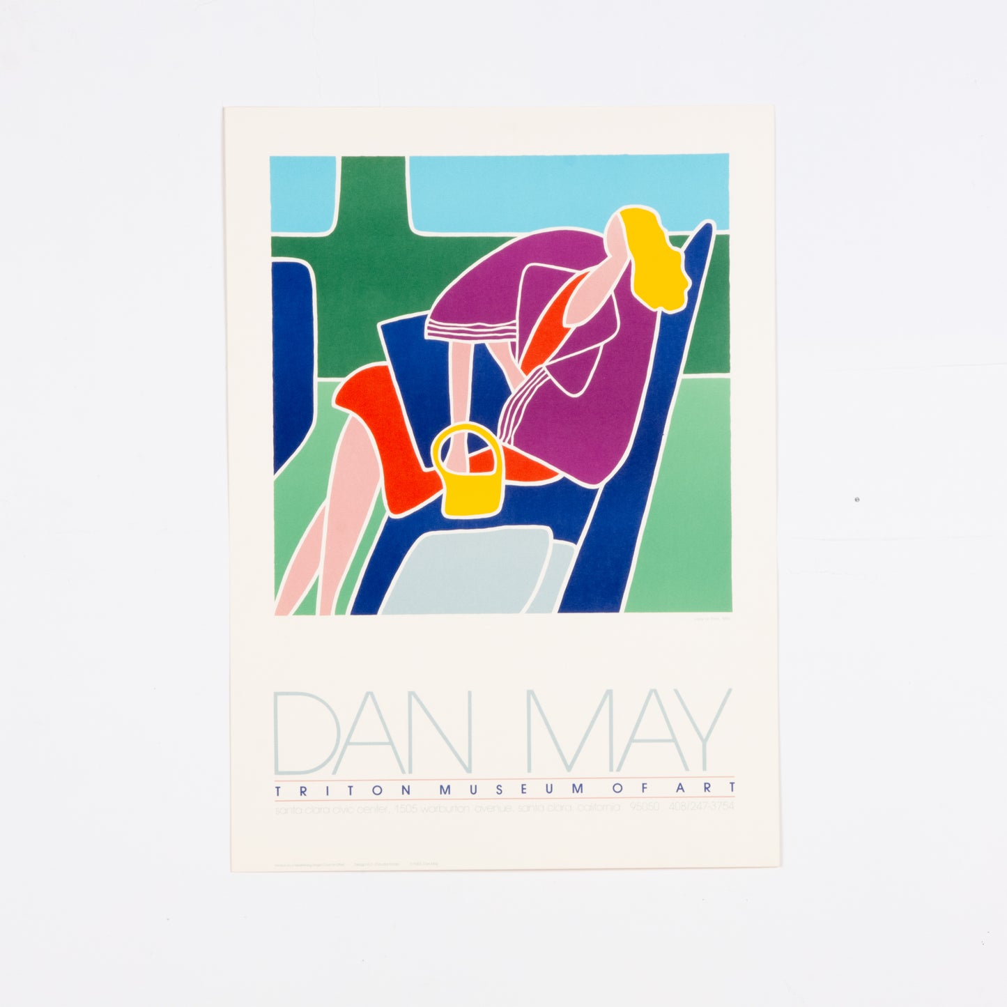 Dan May Exhibition Poster