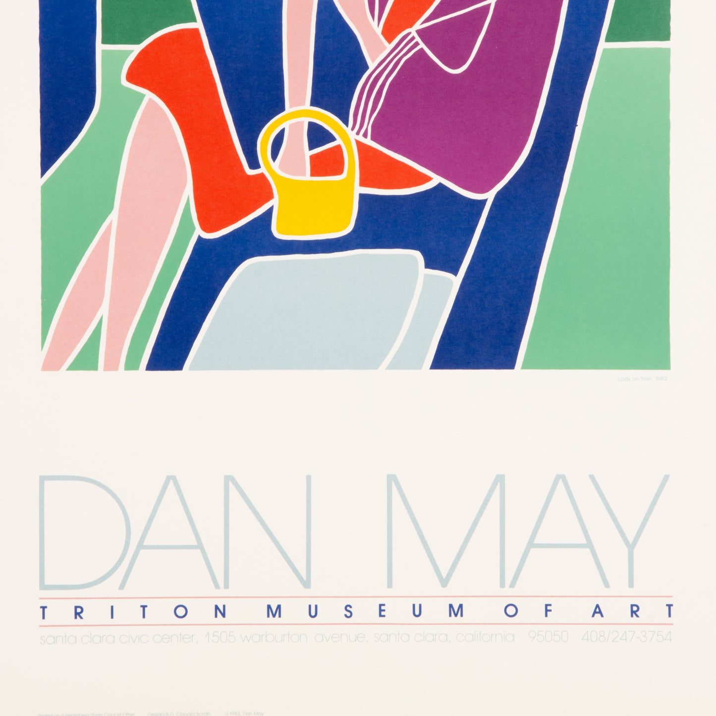 Dan May Exhibition Poster