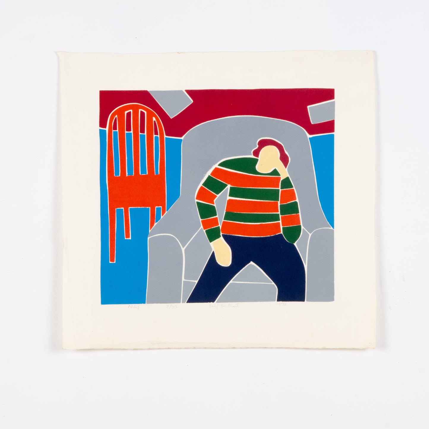 1978 "Self Portrait" by Dan May