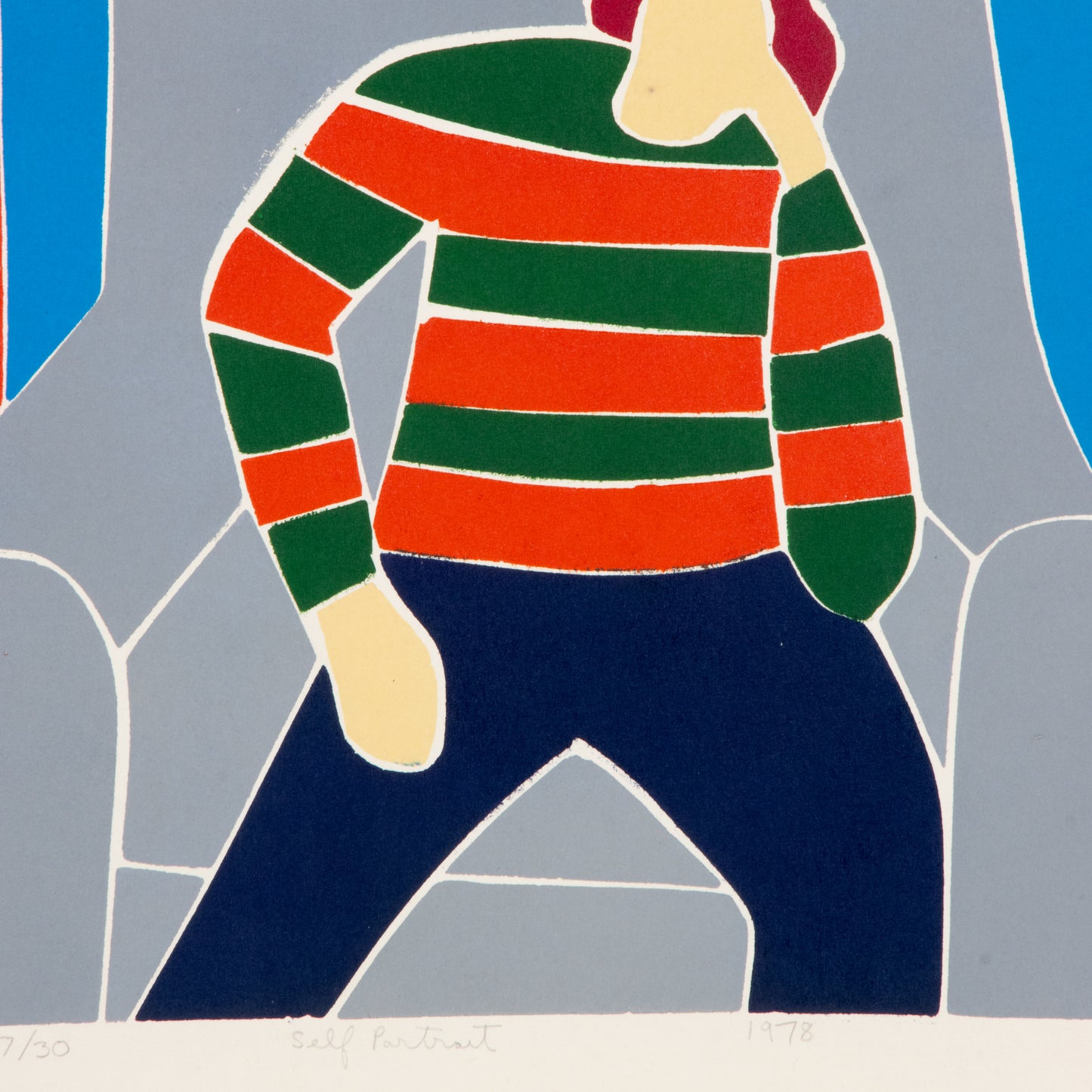 1978 "Self Portrait" by Dan May