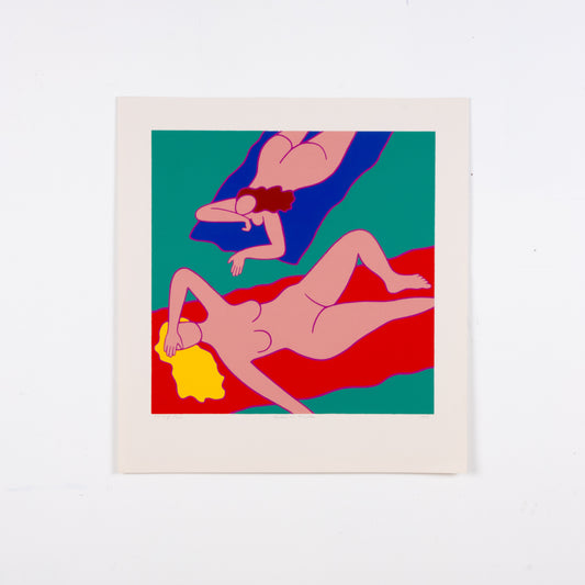 1983 "Nudes on Towels" by Dan May