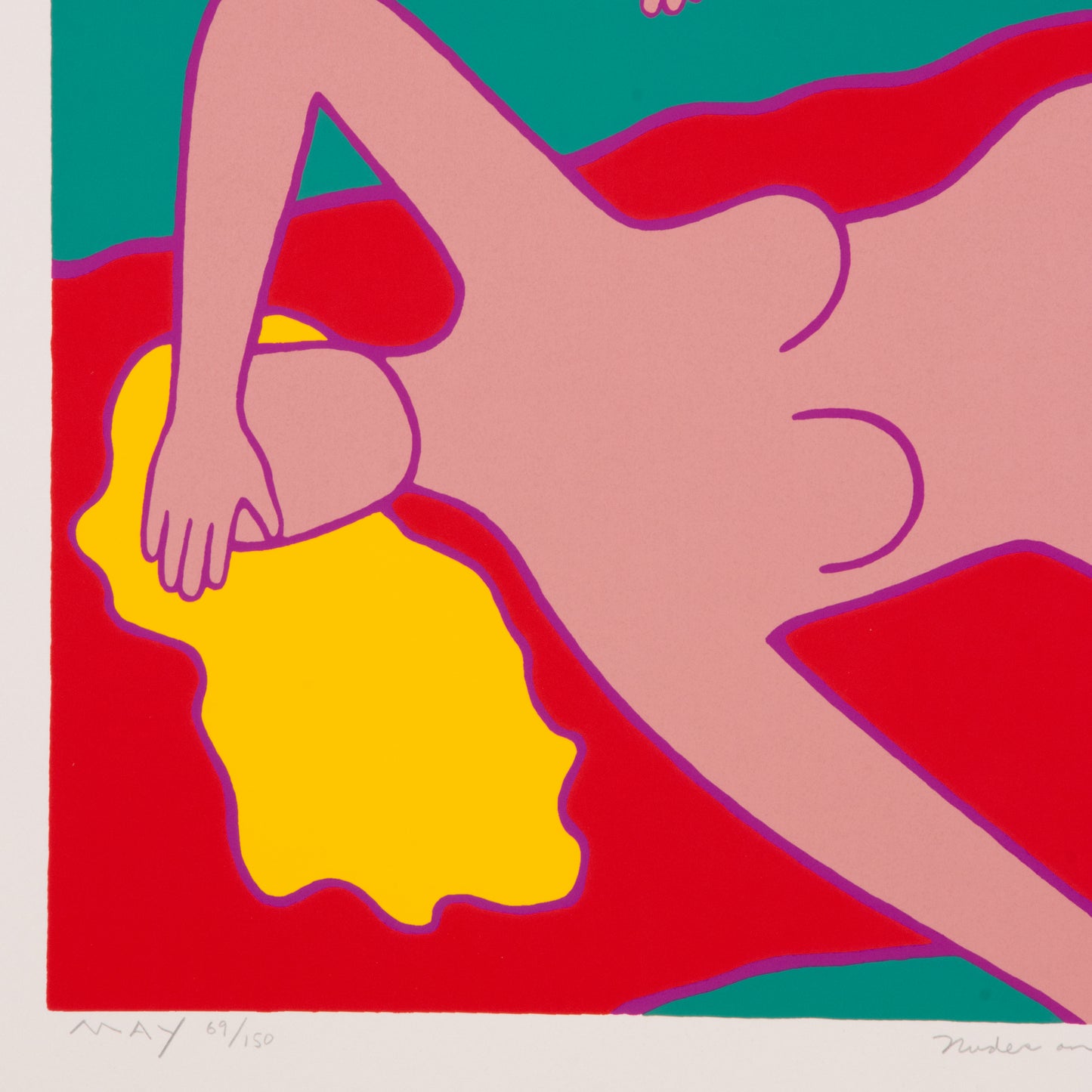 1983 "Nudes on Towels" by Dan May