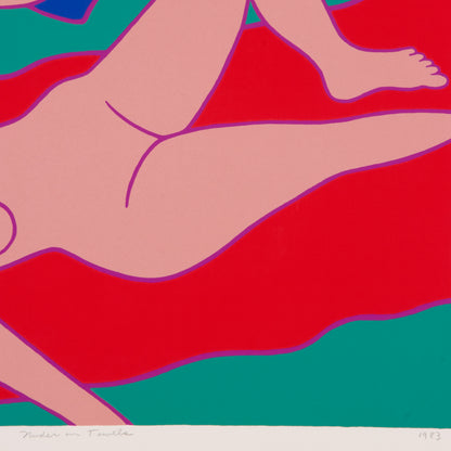 1983 "Nudes on Towels" by Dan May