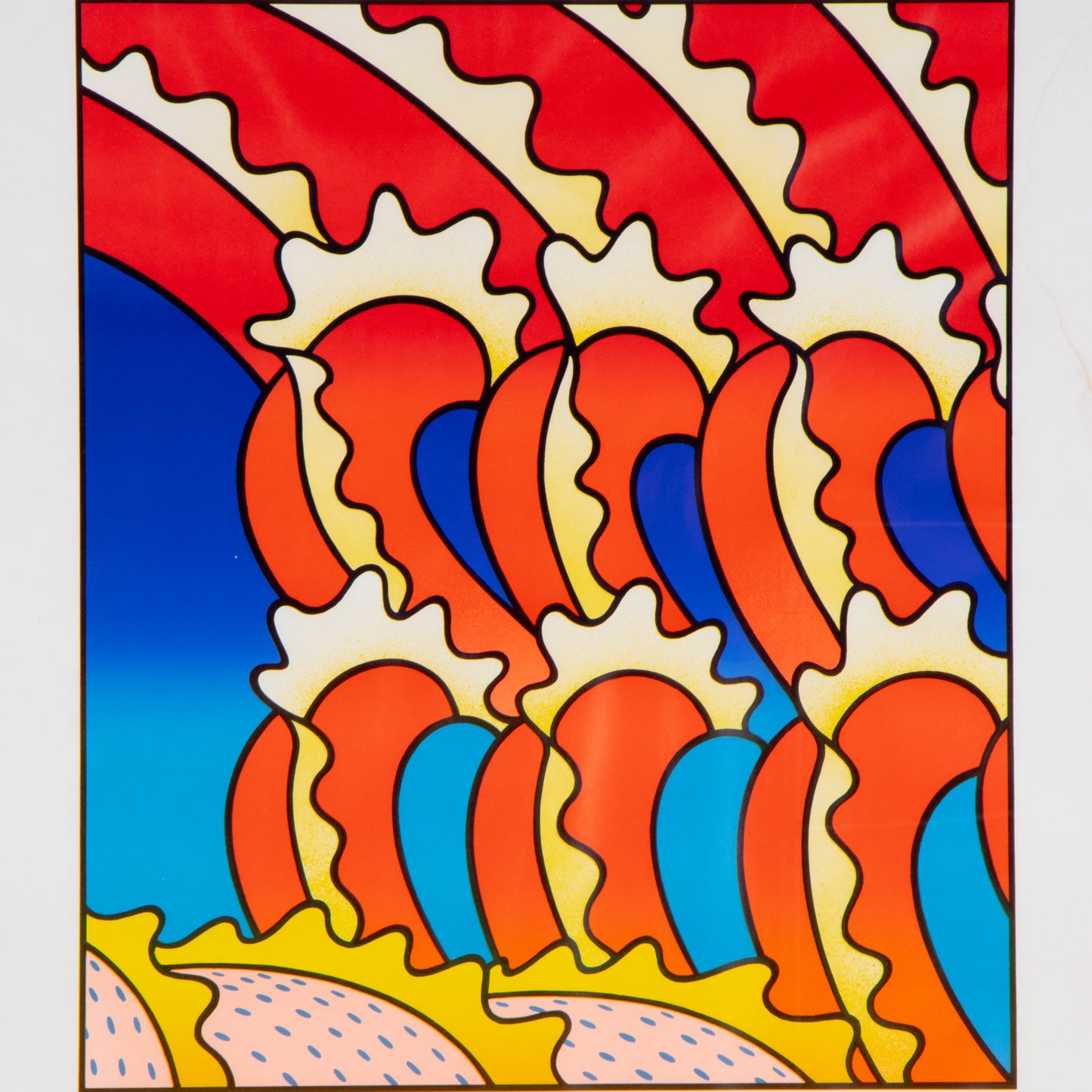 Original 1969 Robert Fried SFAI Poster