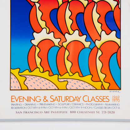 Original 1969 Robert Fried SFAI Poster