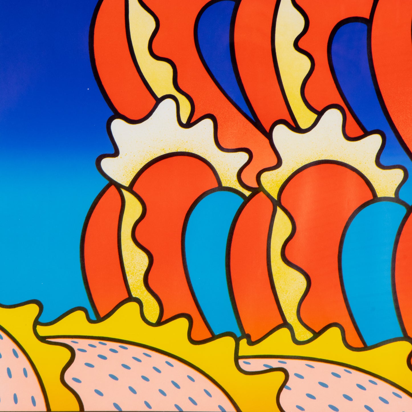 Original 1969 Robert Fried SFAI Poster