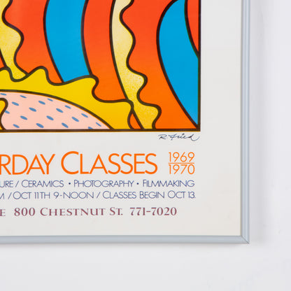 Original 1969 Robert Fried SFAI Poster