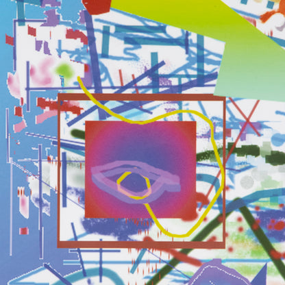 Large 1980s Digital Art by Don Carr