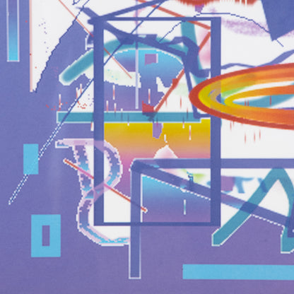 Large 1980s Digital Art by Don Carr