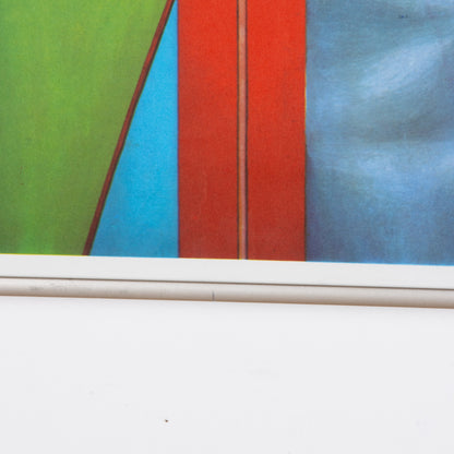Vintage Richard Lindner Lithograph, Framed