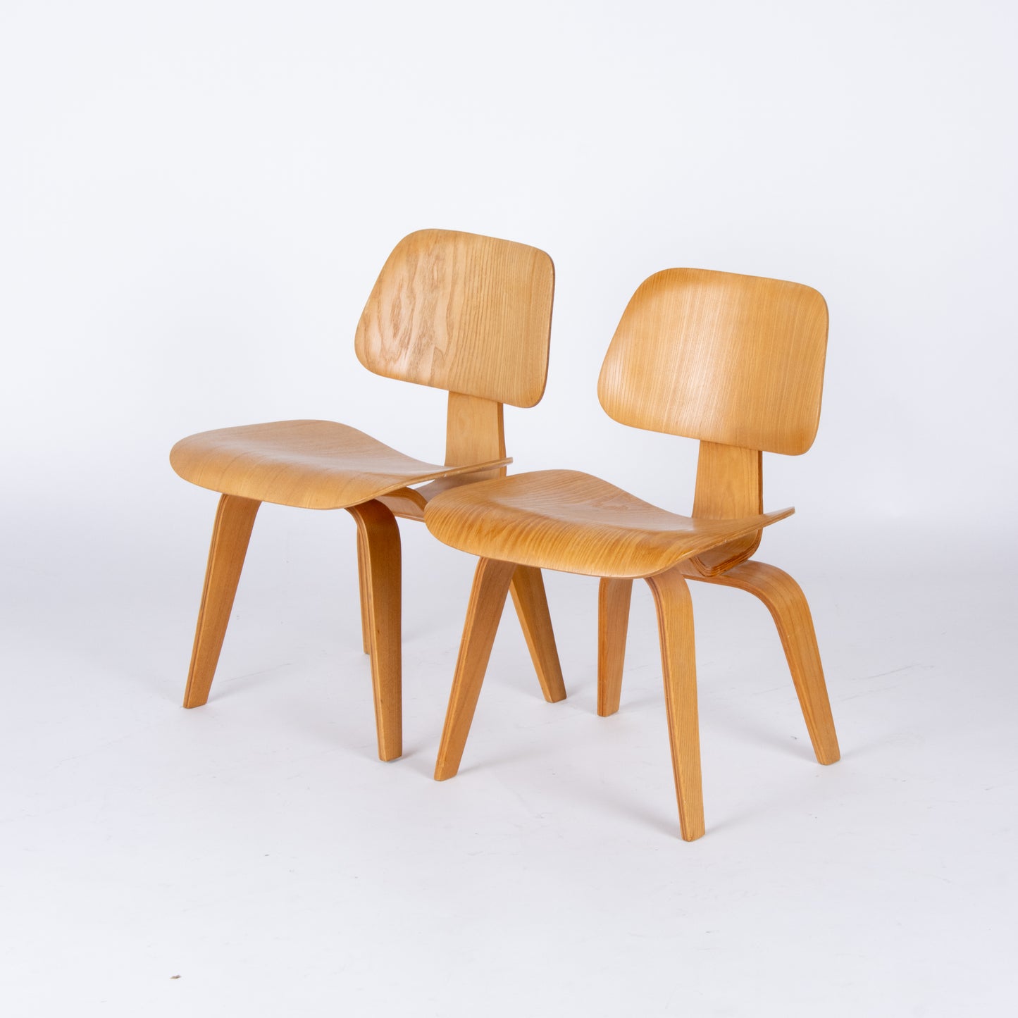 Pair of 1940s Eames Pre-production DCW