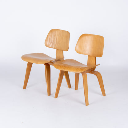 Pair of 1940s Eames Pre-production DCW
