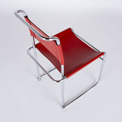 Pair of Marcel Breuer B40 Chairs by Tecta