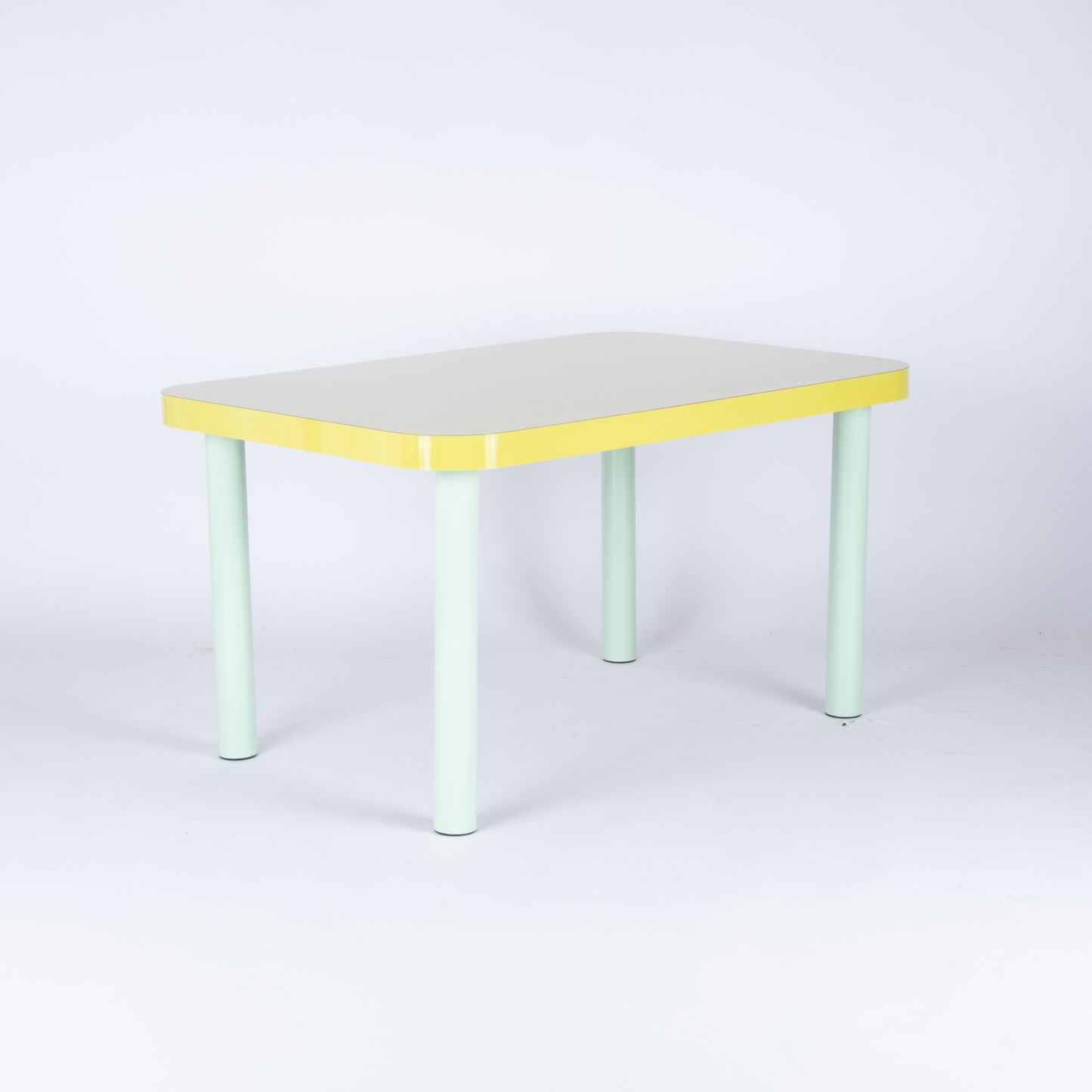 Custom Two Tone Postmodern Dining Table