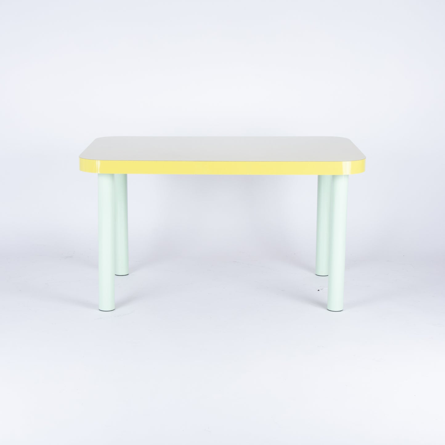Custom Two Tone Postmodern Dining Table