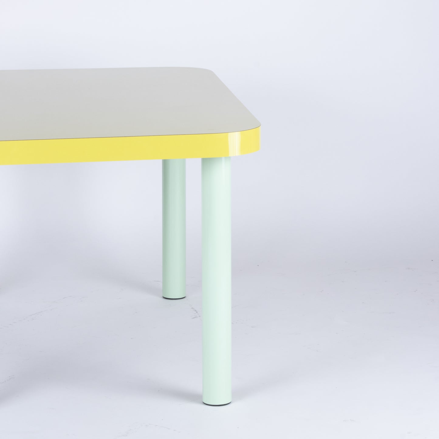Custom Two Tone Postmodern Dining Table