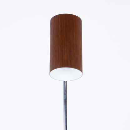 1960s George Nelson Holzzylinder Floor Lamp