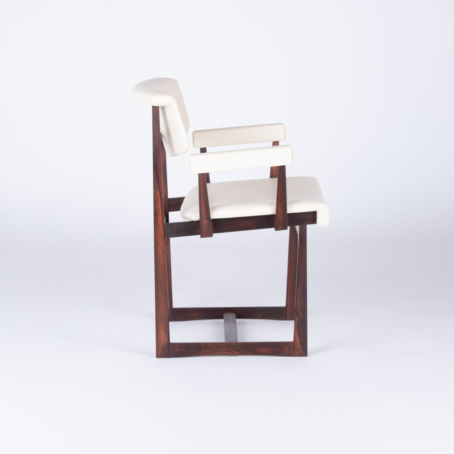 Set of Six 1950s Rosewood Dining Chairs by Henning Sørensen