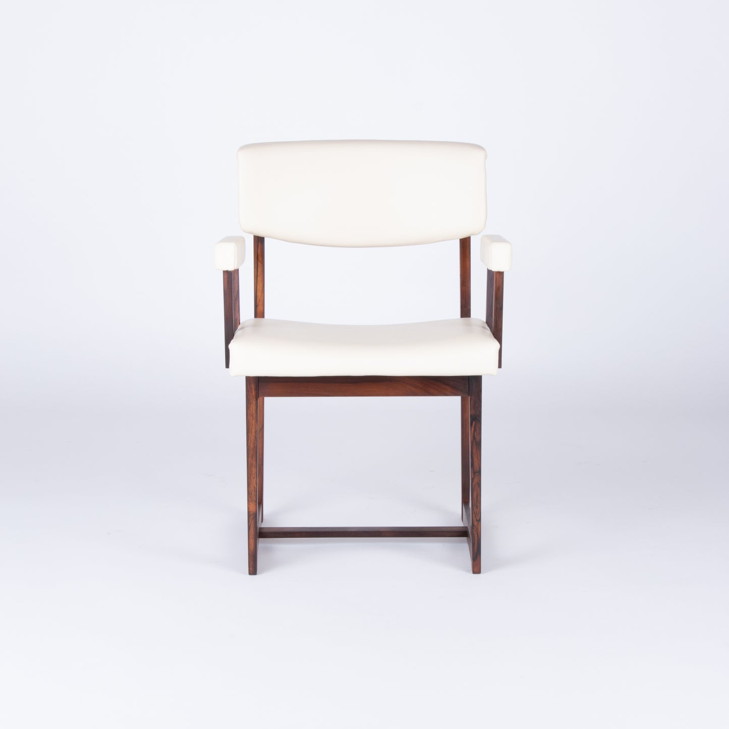 Set of Six 1950s Rosewood Dining Chairs by Henning Sørensen