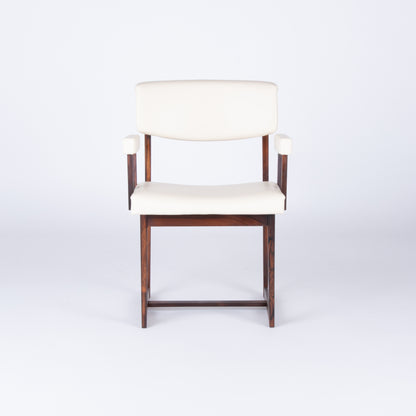 Set of Six 1950s Rosewood Dining Chairs by Henning Sørensen