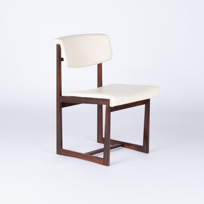 Set of Six 1950s Rosewood Dining Chairs by Henning Sørensen