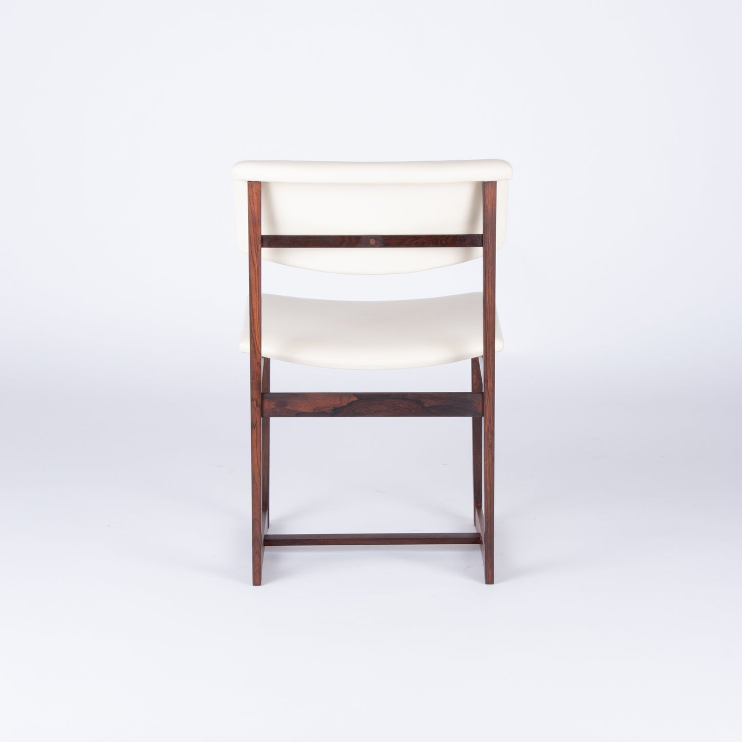 Set of Six 1950s Rosewood Dining Chairs by Henning Sørensen