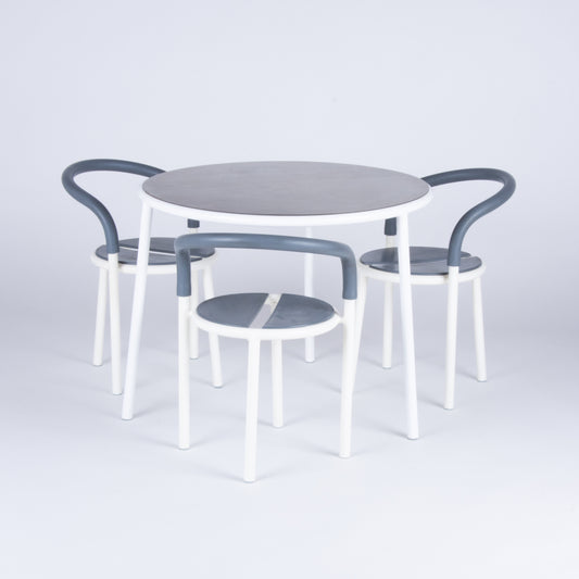 1985 Niels Gammelgaard Pelikan Dining Set for Fritz Hansen