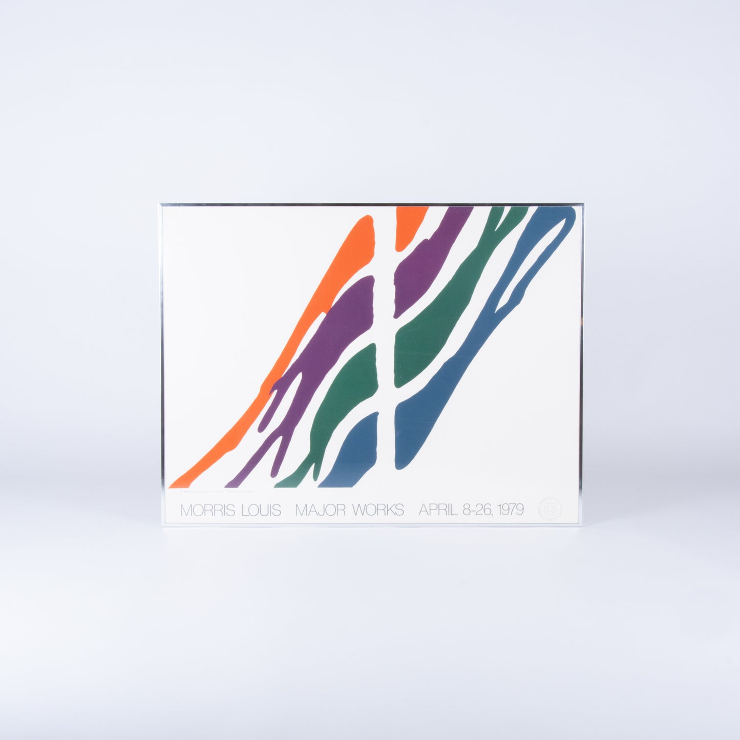 1979 Morris Louis Exhibition Poster, Framed