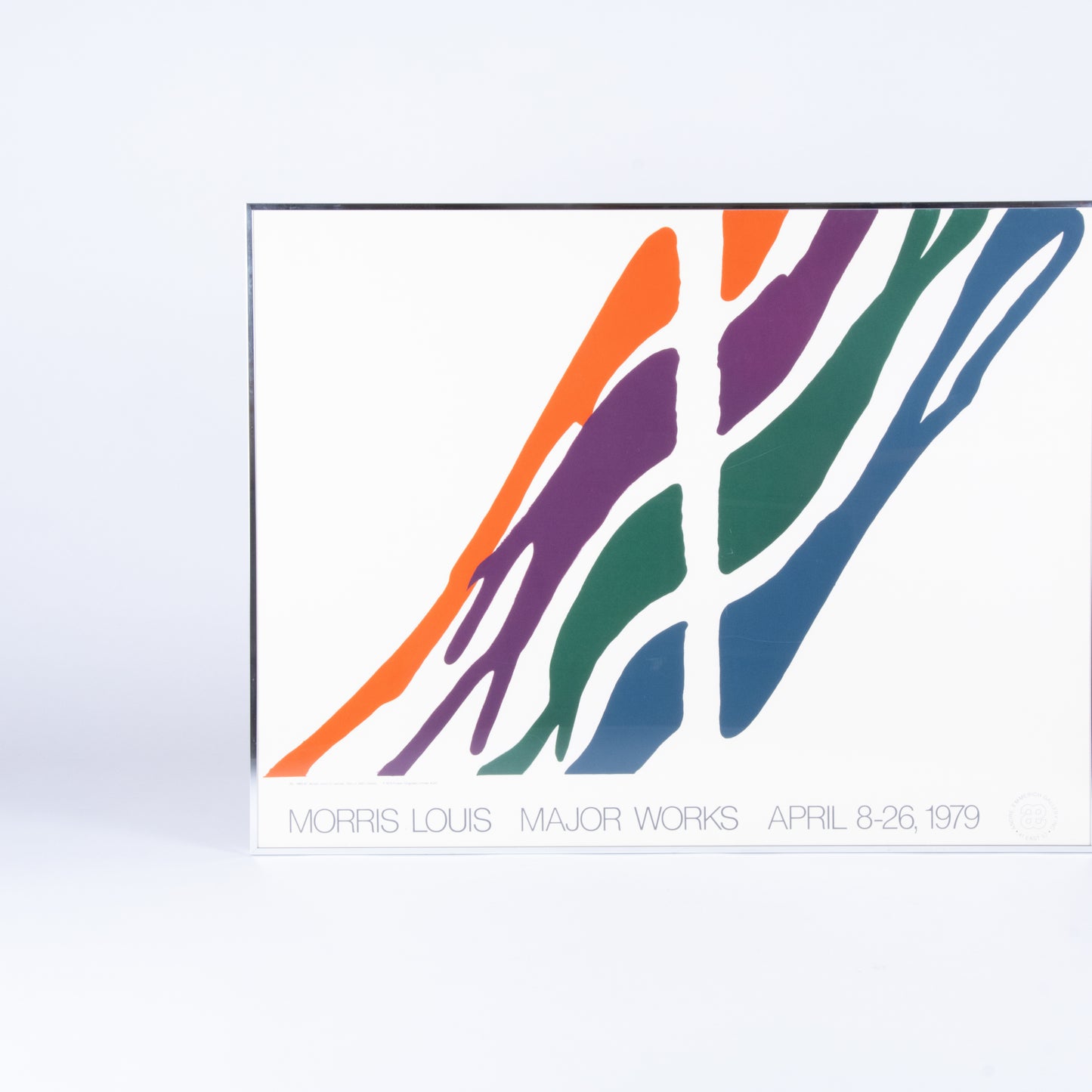 1979 Morris Louis Exhibition Poster, Framed