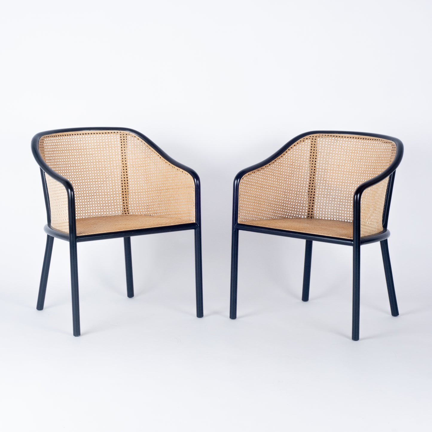 Rental: Rare Pair of Ward Bennett Landmark Lounge Chairs