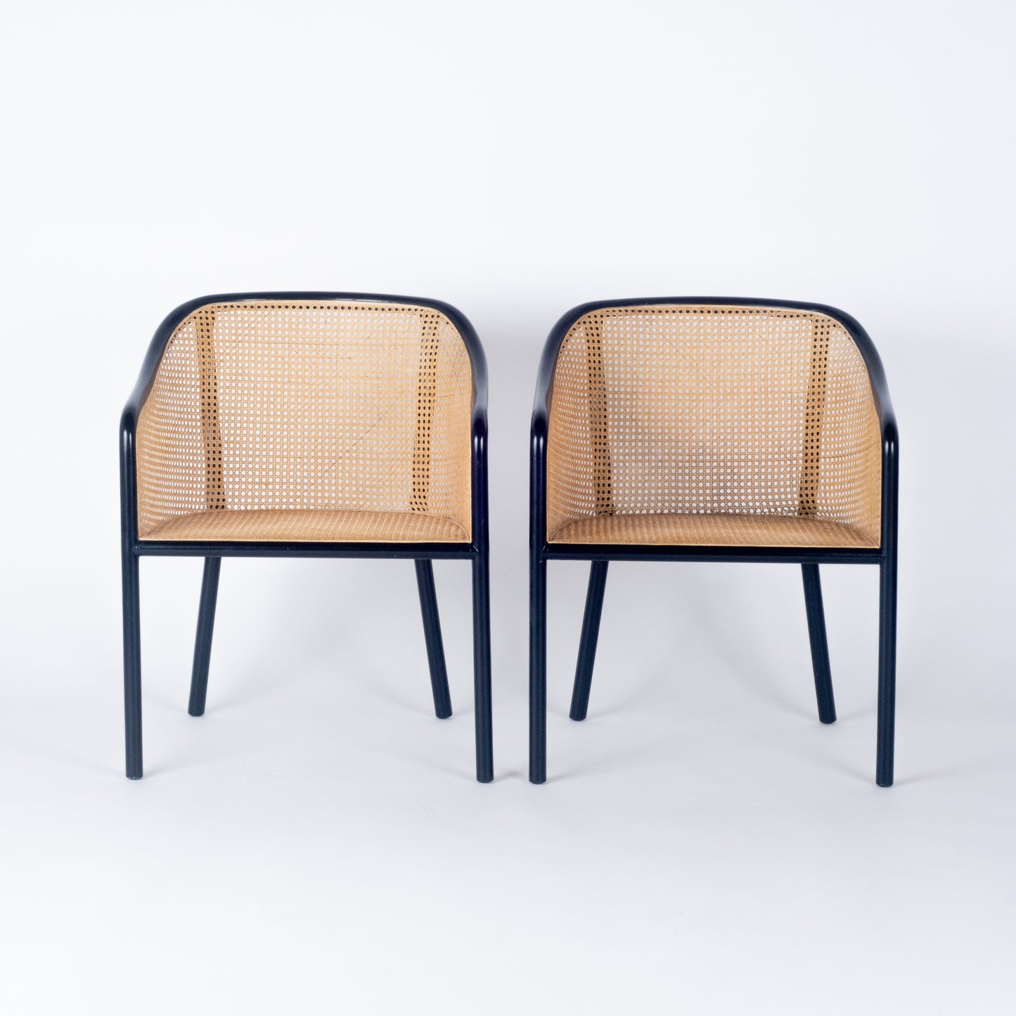 Rental: Rare Pair of Ward Bennett Landmark Lounge Chairs