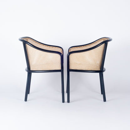 Rental: Rare Pair of Ward Bennett Landmark Lounge Chairs
