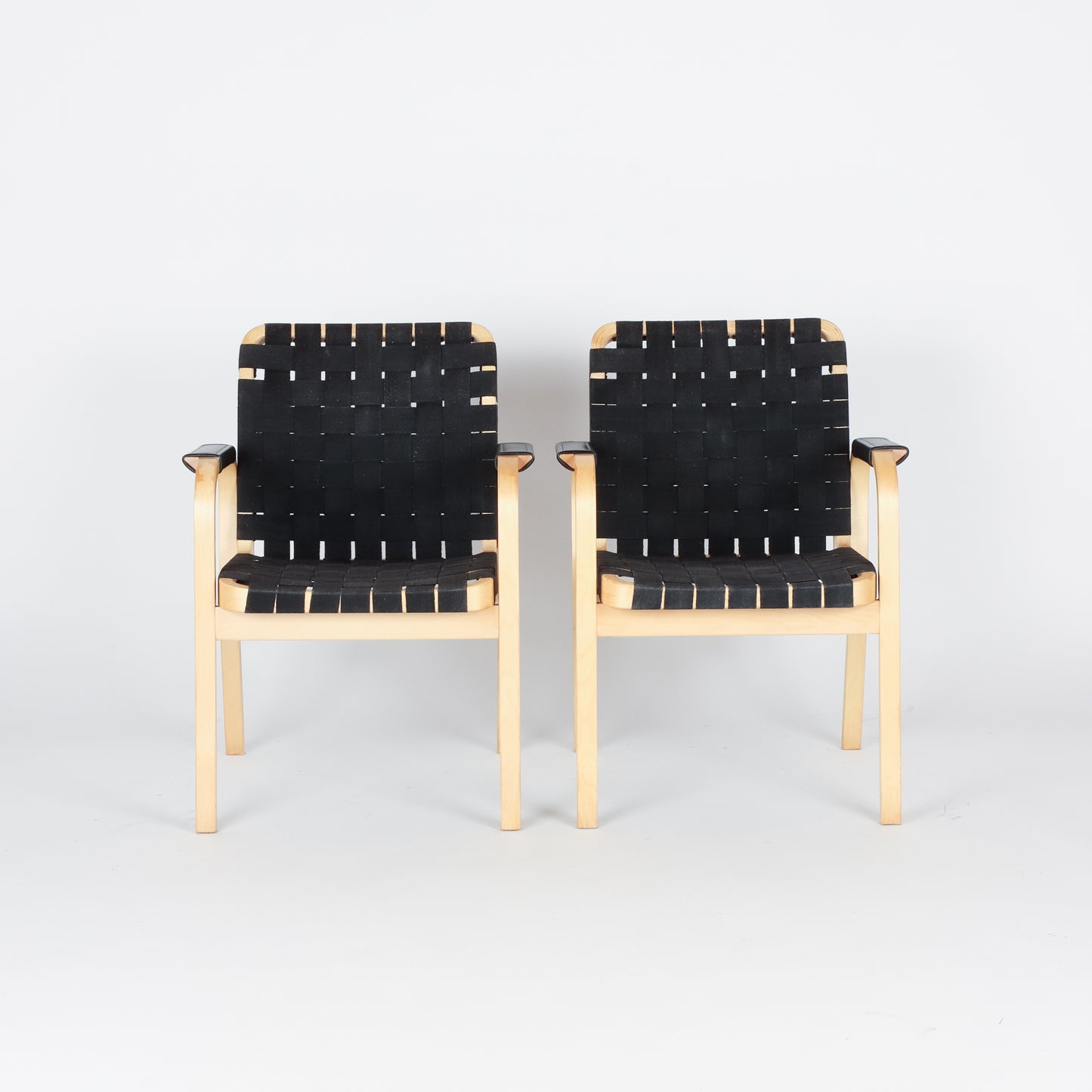 Pair of 1970s Aalto 45 Chairs