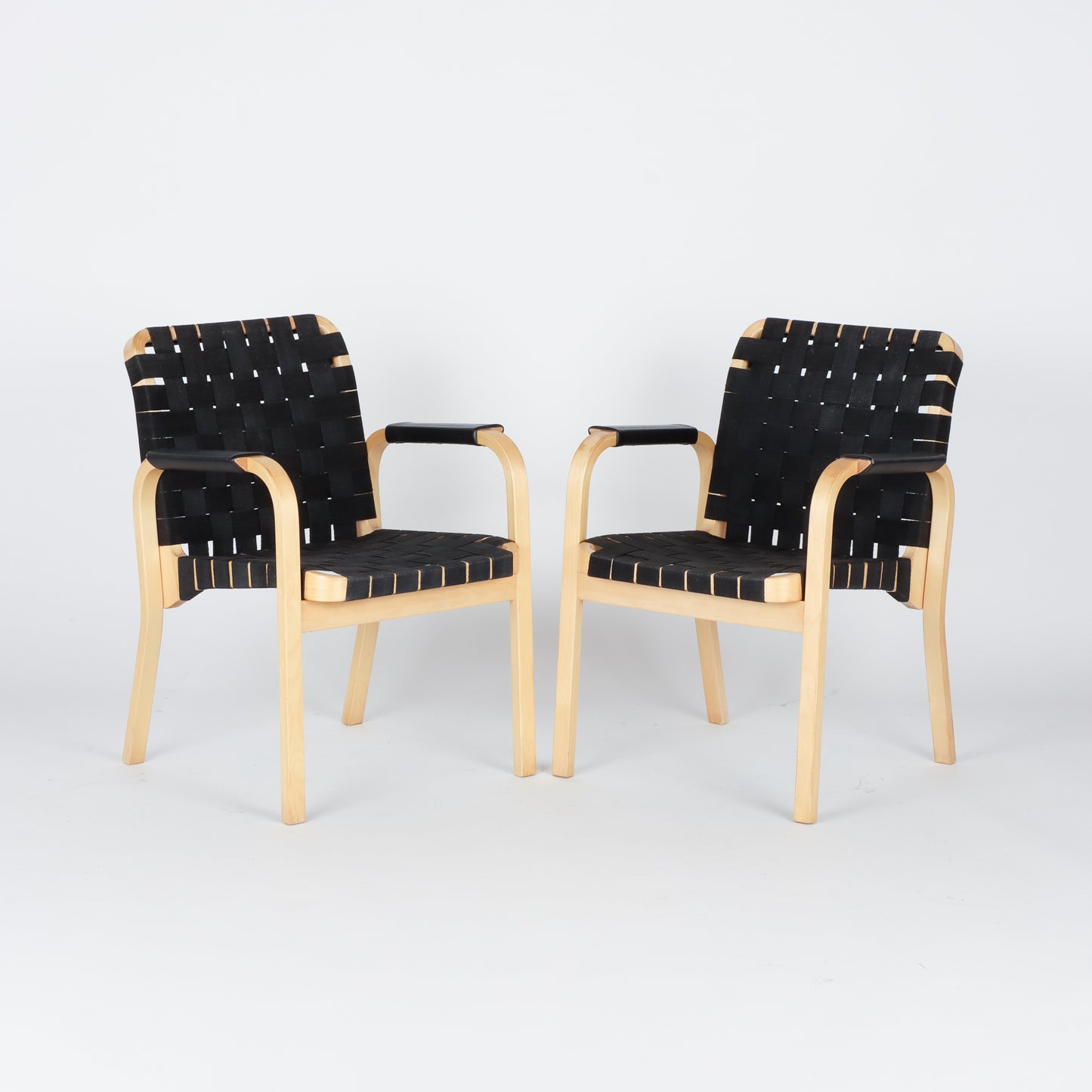 Pair of 1970s Aalto 45 Chairs