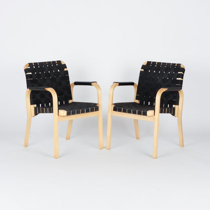 Pair of 1970s Aalto 45 Chairs