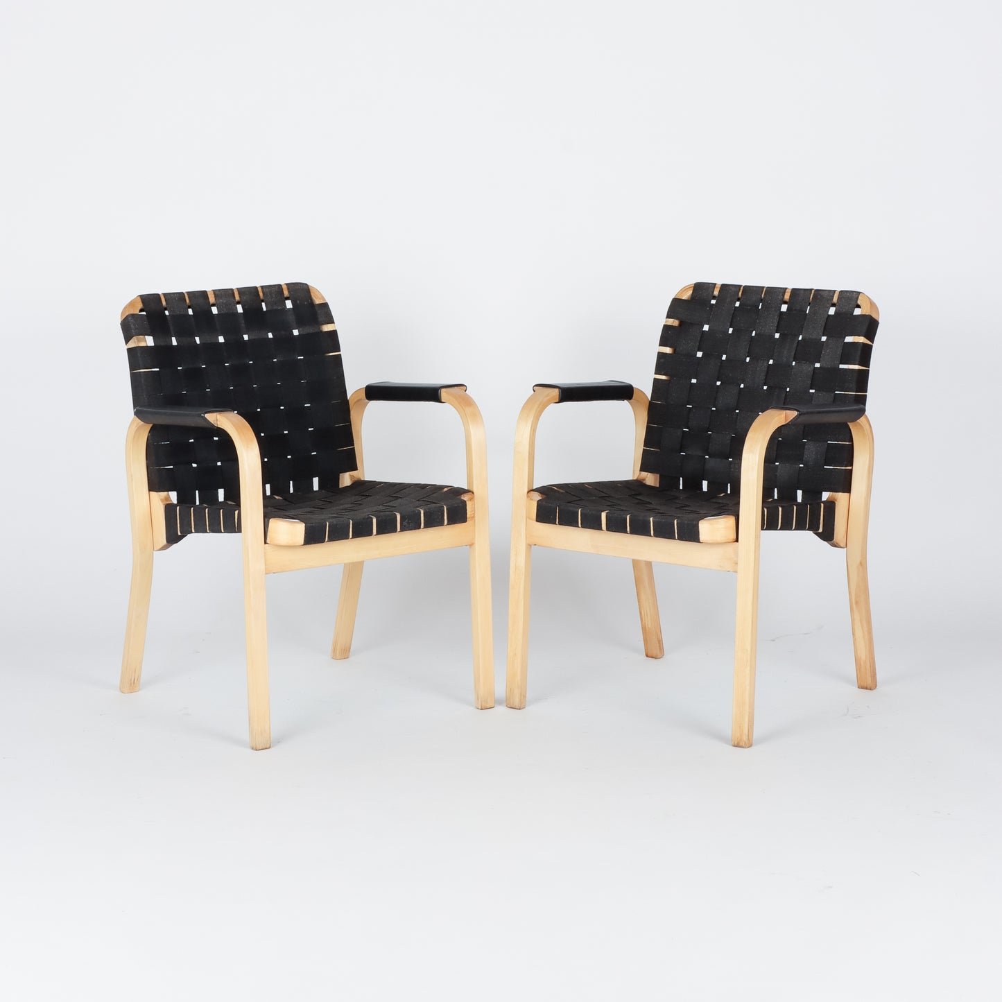 Pair of Vintage Aalto 45 Chairs, Fair Condition