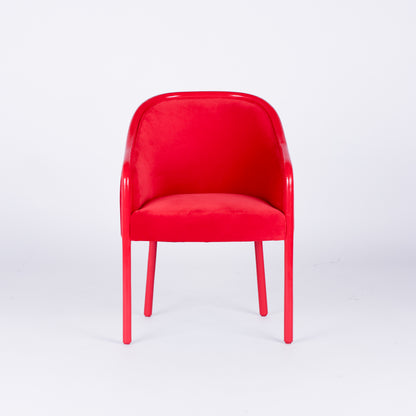 Pair of Ward Bennett Barrel Chairs