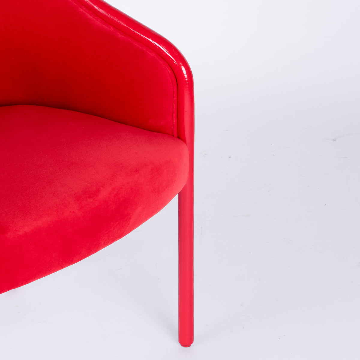 Pair of Ward Bennett Barrel Chairs