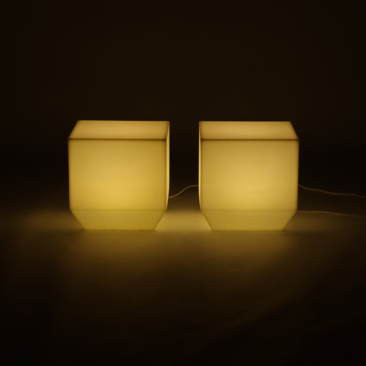 Pair of Vondom Vela Chill Lamps or Side Tables