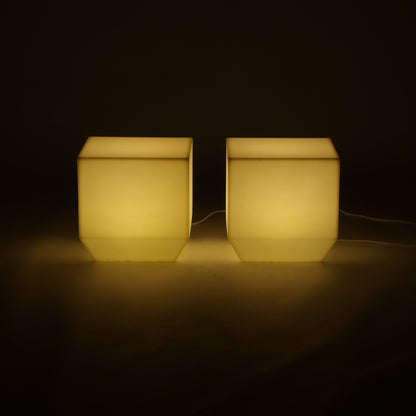 Pair of Vondom Vela Chill Lamps or Side Tables
