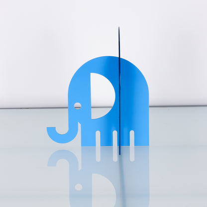 Modernist Metal Elephant Sculpture or Bookend