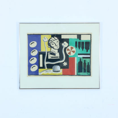 1959 Fernand Léger Pochoir Print