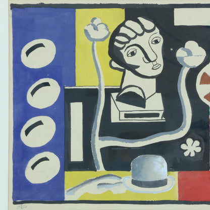 1959 Fernand Léger Pochoir Print