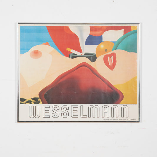 Vintage Tom Wesselmann Poster