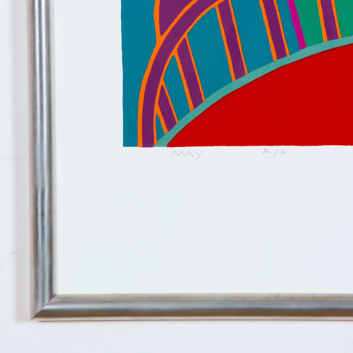 Large 1981 Screen Print by Dan May