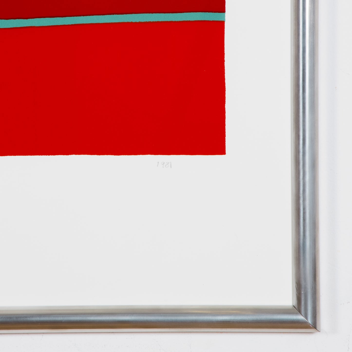 Large 1981 Screen Print by Dan May